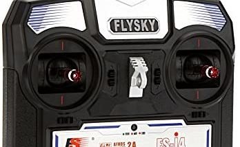 Flysky FS-i4 AFHDS 2A 2.4GHz 4CH Radio System Transmitter for RC Helicopter Glider with FS-A6 Receiver