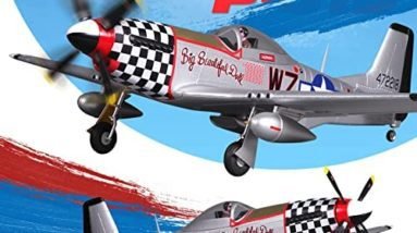 Fms P51 Mustang V2 Big Beautiful Doll RC Airplane 4CH 800mm (31.5") Wingspan Remote Control Warbird PNP with Reflex FMS016P (No Radio, Battery, Charger)