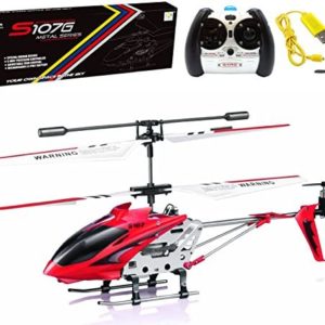 Cheerwing S107/S107G Phantom 3CH 3.5 Channel Mini RC Helicopter with Gyro Crimson