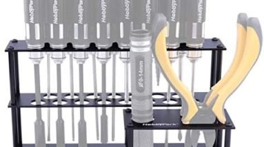 HobbyPark Screwdriver Organizer Tool Holder RC Tools Stand (Unassembled) for RC Cars Trucks Quadcopters Drones Helicopters Airplanes Boats Models