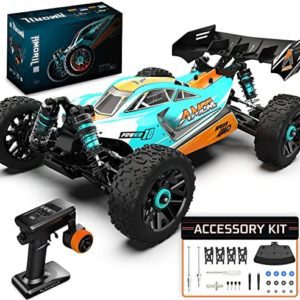 AMORIL 1:14 Fast RC Cars for Adults,Top Speed 70+KMH Hobby Remote Control Car, 4X4 Monster Truck Racing Buggy,Electric Vehicle Toy Gift for Kids with Oil-Filled Shocks,Upgraded Powder Gear Parts…