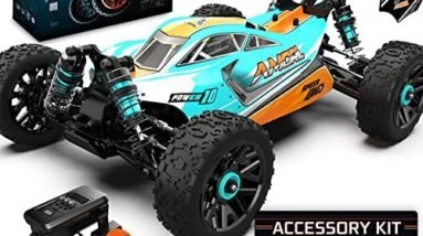 AMORIL 1:14 Fast RC Cars for Adults,Top Speed 70+KMH Hobby Remote Control Car, 4X4 Monster Truck Racing Buggy,Electric Vehicle Toy Gift for Kids with Oil-Filled Shocks,Upgraded Powder Gear Parts…