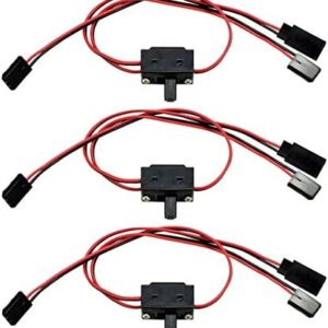 Apex RC Products 3 Pack - FUTABA Style 3 Way On/Off Switchs 1055