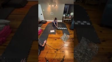 AWESOME Indoor RC Car Race Track!!!