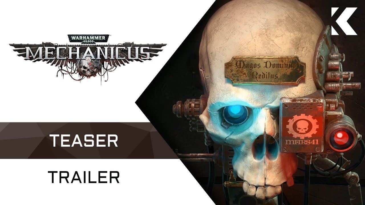 Warhammer 40 000 Mechanicus Teaser Trailer