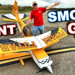 I BOUGHT a GIANT SCALE GAS RC PLANE with SMOKE!!! - 46% scale Ultimate Biplane DA150