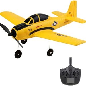 GoolRC RC Plane, WLtoys A210 RC Airplane, 2.4Ghz 4 Channel Remote Control Airplane with 6 Axis Gyro, RC Aircraft Model Flight Toys, Easy & Ready to Fly for Adults and Beginners