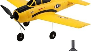 GoolRC RC Plane, WLtoys A210 RC Airplane, 2.4Ghz 4 Channel Remote Control Airplane with 6 Axis Gyro, RC Aircraft Model Flight Toys, Easy & Ready to Fly for Adults and Beginners