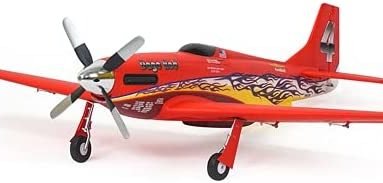 Fms RC Airplane 1100mm (42.2') P-51 Mustang Dago Red V2 PNP (Transmitter, Receiver, Battery, Charger Not Included)