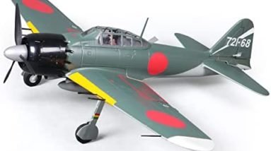 Fms Zero A6M5 Fighter 6CH 1100MM (43.3") Wingspan with Flaps Retracts RC Airplane PNP (No Radio, Battery, Charger)
