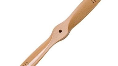 XOAR PJA 18x8 RC Airplane Propeller. 18 Inch 2 Blade Wood Prop for Gas RC Planes