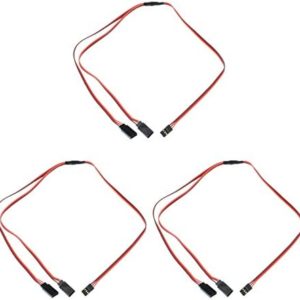 Apex RC Products JR Style 24" / 600mm Servo Y Harness - 3 Pack #1035