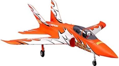 QIYHBVR Rc Plane 6 Channel Remote Control Airplane 90mm 12 Leaf Ducted Power Pack PNP Easy to Fly Rc Planes for Adults PNP Outrunning Brushless Motor 3546- KV1900