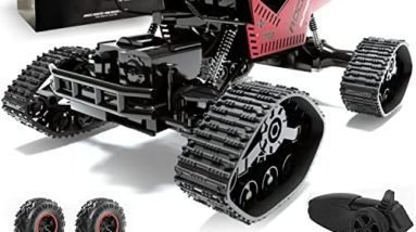 rc car with tracks