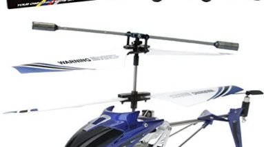 Cheerwing S107/S107G Phantom 3CH 3.5 Channel Mini RC Helicopter with Gyro Blue
