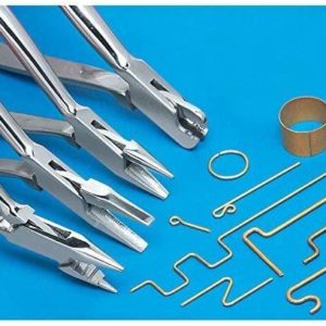 4-Piece Metal Forming Plier Set, creates angels, curves, loops, rings, and any other shape