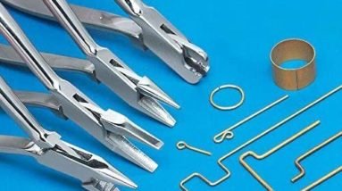 4-Piece Metal Forming Plier Set, creates angels, curves, loops, rings, and any other shape