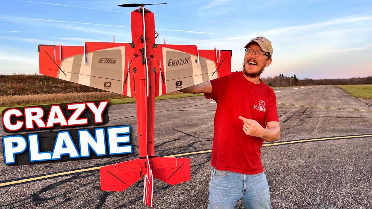 BEST 3D Flat Foamy RC Plane Of 2023!!! - E-Flite E-Flite Eratix 3D