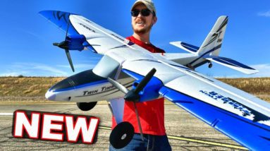 BRAND NEW!!! E-Flite Twin Timber 1.6m DUAL MOTOR RC Plane