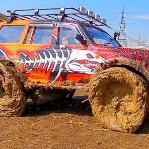 Get Dirty with the RC Land Cruiser: Extreme Offroad Mud Race