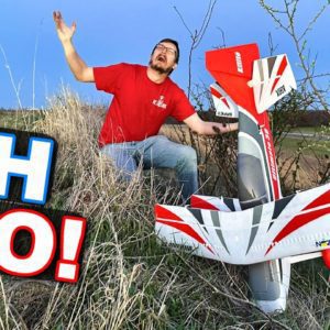 YOU WON'T BELIEVE THIS RC PLANE CRASH!!- E-Flite Ultimate 3d Biplane