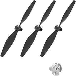 LEAMBE 3 Set Black Nose Propeller Compliance with F4U Corsair Rc Plane