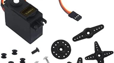 RGBZONE 4PCS S3003 Servo Motor Standard RC Servo High Speed for Smart Car Robot Boat RC Helicopter