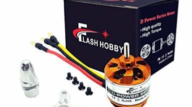 FLASH HOBBY D2826 Brushless Motor 2200KV Outrunner Motor for RC Aircraft Plane Multicopter Drone Fixed Wing Helicopter