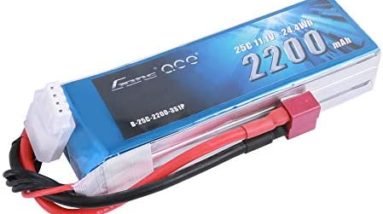 Gens ace 11.1V 2200mAh 3S 25C LiPo Battery Pack with Deans Plug for RC Heli Airplane Car Boat Truck