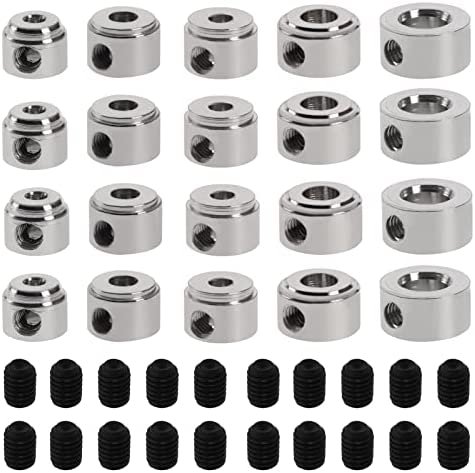 10 Collari Ruota Piatti In Metallo Per Albero 4.15mm | TopHobbyUS | RC Aereo Carrello