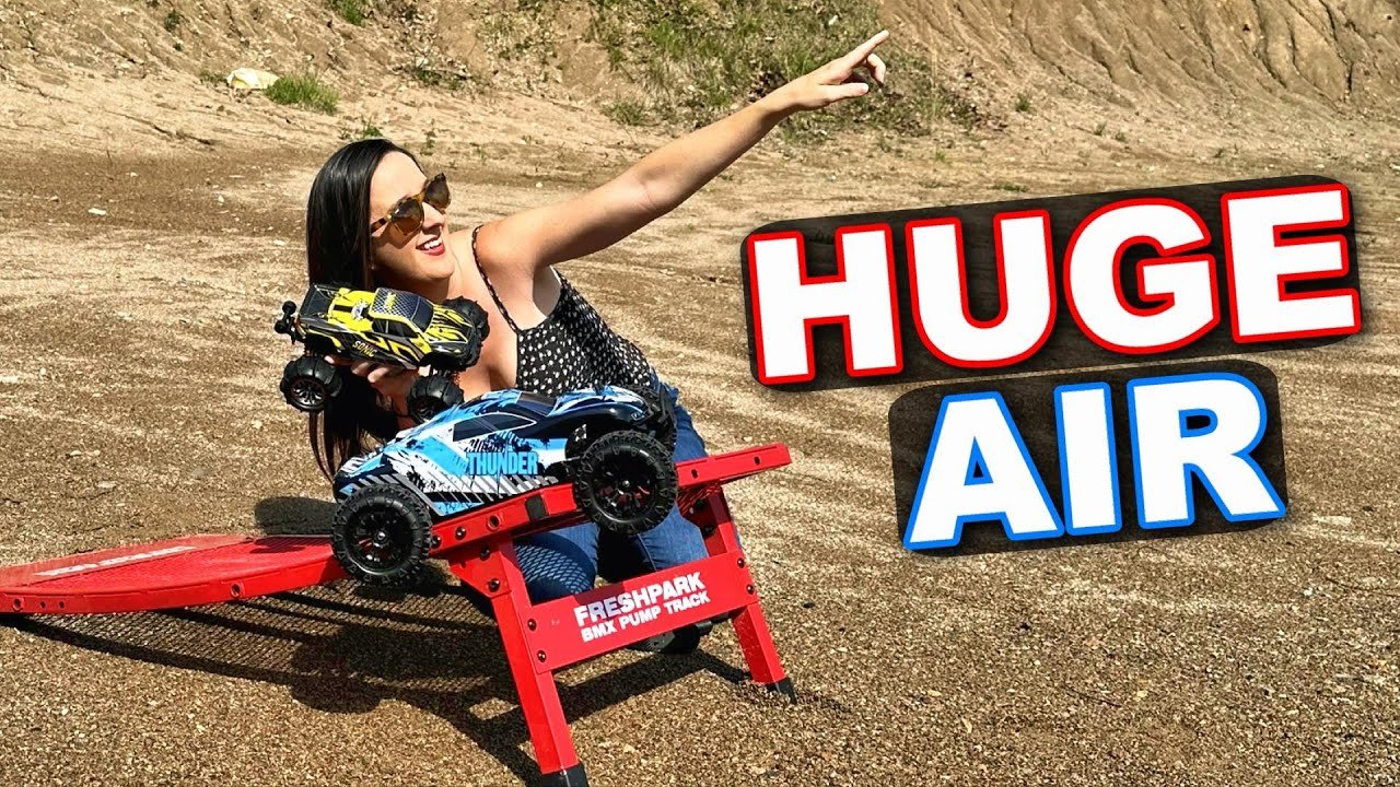 I RAMPED This AMAZON RC Car And It LANDED In.......!!!!