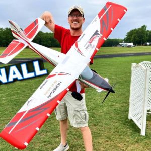 THIS is my FIRST EVER FLIGHT at Joe Nall 2023 - E-Flite Turbo Timber Evolution RC Airplane