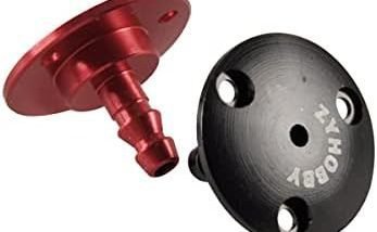 RC Plane Fuel Dot Plug Hobby Accessories CNC Aluminum Anodized Round Oil Filler Plug for RC Airplane