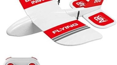 GoolRC RC Plane, KF606 2.4Ghz Remote Control Airplane, EPP Foam Fixed Wing Plane, RTF Ready to Fly Gliding Aircraft Model Toys for Beginner