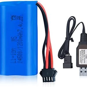 rc car 7.4v battery charger