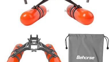 AIR 2S/AIR 2 sled Elevated Tripod Buoyancy bar Suit, Landing Gear Float Expansion Kit Extender Leg Landing On Water for DJI Mavic AIR 2S/AIR 2 UAV Accessories (AIR 2S/AIR 2 Pontoon)