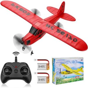 Makerfire RC Plane FX-803 2.4GHz 2 Channel Remote Control Airplane with 6-Axis Gyro Easy to Fly RTF Plane for Beginner Boys Kids