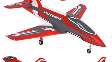 Fms Rc Plane 6 Channel Remote Control Airplane Futura V3 80mm Ducted Fan 12-Blade EDF Rc Planes for Adults PNP (No Radio, Battery, Charger)