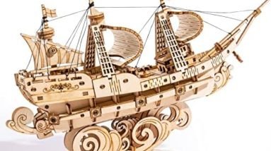 wooden ship models to build