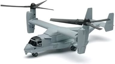 New-Ray 26113 "Bell Boeing V-22 Osprey Model Military Helicopter, Original Version Grey
