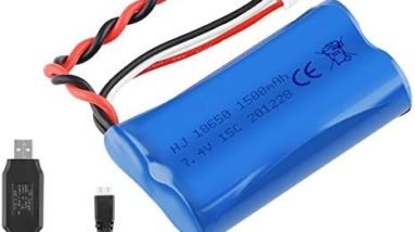rc car battery 7.4v 9000