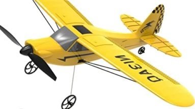 NOVCOLXY RC Plane | Remote Control Airplane with 3 Modes That Easy to Control | 3 Channel 2.4Ghz Radio Control 6 Axis Gyro | Durable EPP Foam Aircraft | Easy & Ready to Fly for Boys and Beginners