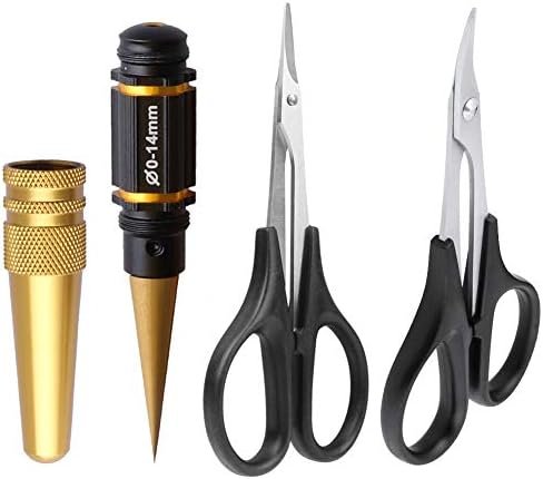Upgrade Your RC Car Body Trimming: Titanium Reamer & Scissors Combo!