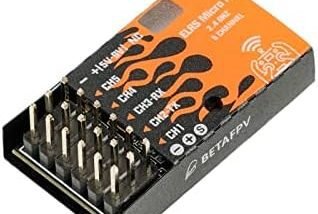BETAFPV ExpressLRS Micro Receiver Support 5 CH PWM Outputs Failsafe Function with IPEX MHF T Antenna Compatible for Multirotors Fixed-Wing Helicopters RC Cars Boats Easy to Install Plug and Play