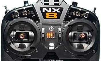 Spektrum NX8 8-Channel DSMX Transmitter Only, SPMR8200, Black