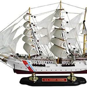 large wooden ship models