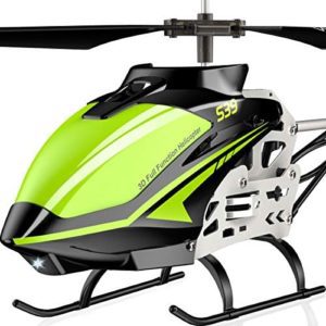 SYMA RC Helicopter, S39 Aircraft with 3.5 Channel,Bigger Size, Sturdy Alloy Material, Gyro Stabilizer and High &Low Speed, Multi-Protection Drone for Kids and Beginners to Play Indoor (Green)