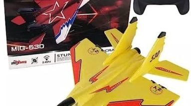 ColdBreezes - Remote Control Airplane ZY-530PRO| 2 Channel Remote 2.4 GHZ, Automatic Balance Easy to Fly| RC Plane for Adults, Kids, and Beginner| Jet Toy Gift for Fun, Holiday Season…