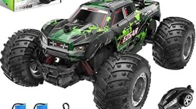 BEZGAR TM201 RC Cars - 1:20 Scale Remote Control Car,2WD Top Speed 15 Km/h Electric Toy Off Road 2.4GHz RC Car Vehicle Truck Crawler with Two Rechargeable Batteries for Boys Kids and Adults