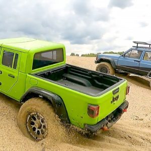Desert Domination: Jeep Gladiator vs Jeep Cherokee vs Toyota FJ 45 vs Toyota Land Cruiser 76